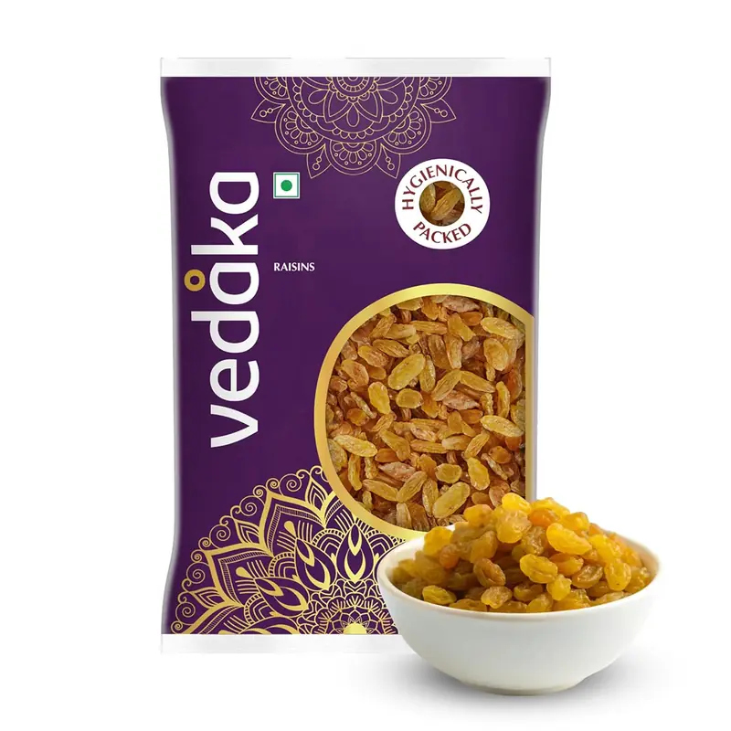 1 Kg | Kismish | Premium Dried Grapes | Sweet Fruity Taste and Soft Chewy Texture | Natural Source of Antioxidants, Potassium & Fiber | Healthy Snack