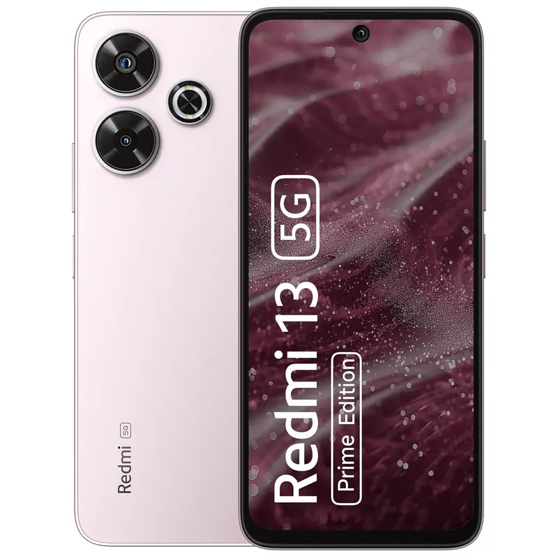 Redmi 13 5G Prime Edition, Orchid Pink, 8GB+128GB | India Debut SD 4 Gen 2 AE | 108MP Pro Grade Camera | 6.79in Largest Display in Segment