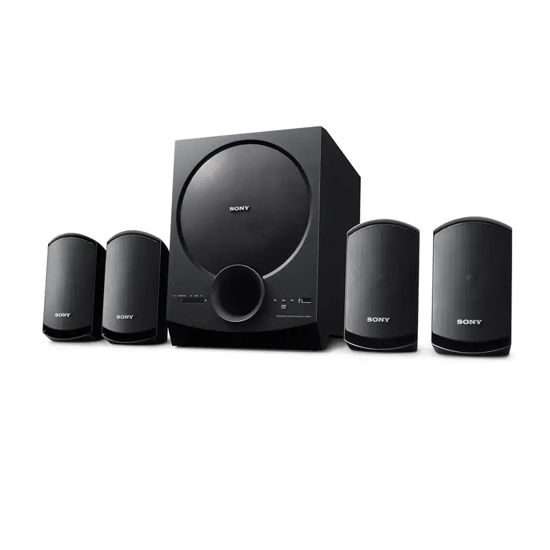 Sony New SA-D40M2 4.1ch Home Theatre/PC Speaker System with 100W Power Output and Powerful Subwoofer - Black